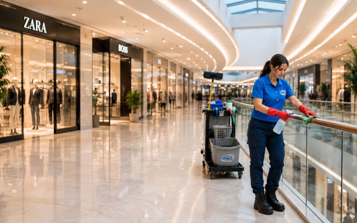 Área comercial atendida por MET