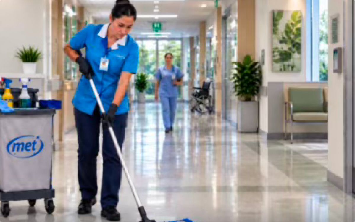 Instalación de salud atendida por MET